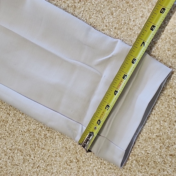 Bone White Kate Bi Stretch Cropped Dress Pants Size 6 - Picture 10 of 16